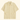 A short-sleeve button-up shirt in a light cream or pale yellow color with a fine textured grid pattern, featuring a pointed collar and two front patch pockets, shown against a solid cream background.