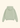 A sage green pullover hoodie shown from the back, featuring a relaxed fit, ribbed cuffs, and a ribbed hem, displayed against a solid cream background.